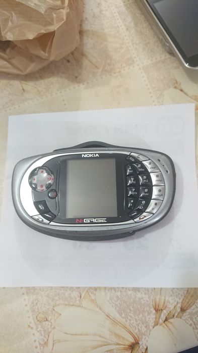 Nokia N-Gage QD Бял екран здрави пиксели за части Колекционерски
