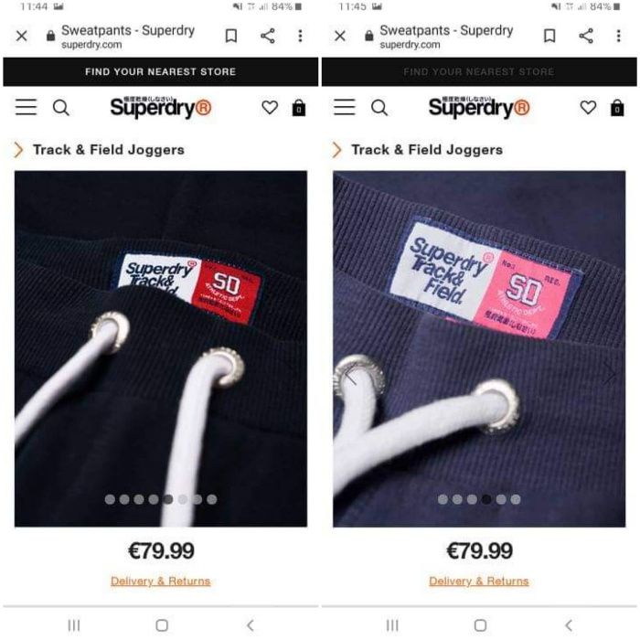 Pantaloni dama XS SUPERDRY