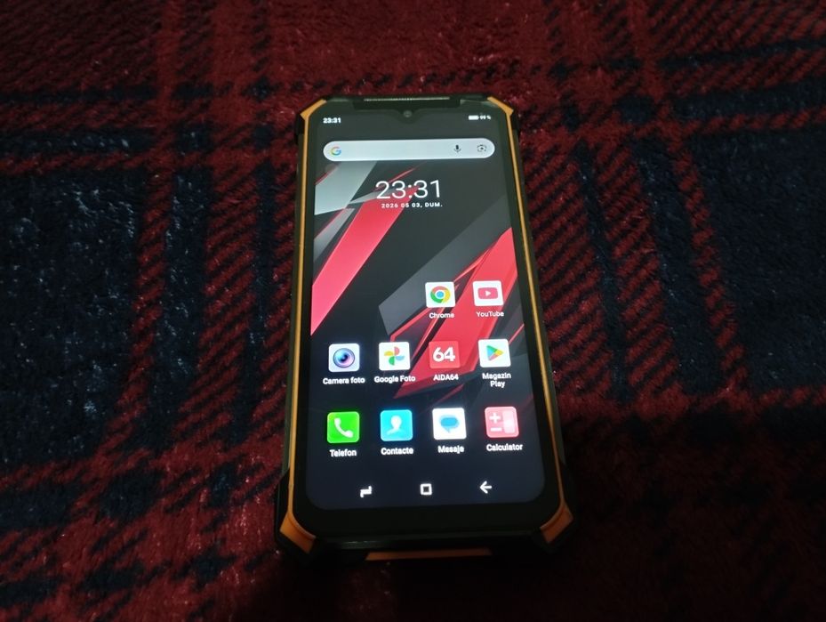Telefon mobil Doogee S88 Plus 4G 128gb 8gb ram rezistent la socuri.