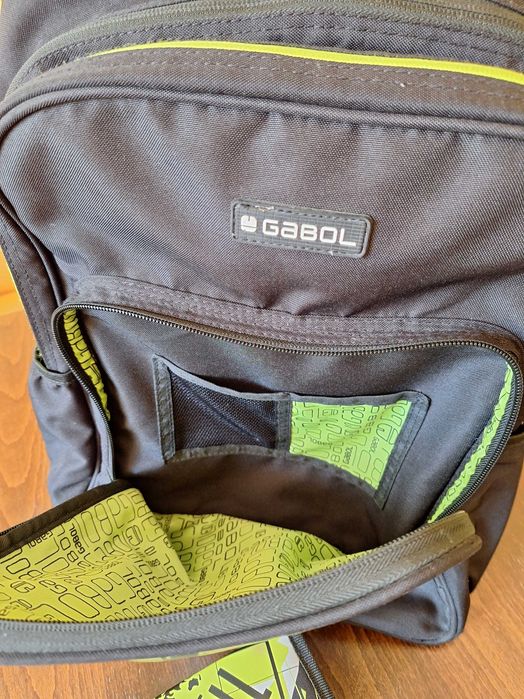 Ученическа раница Gabol на колелца с несесер