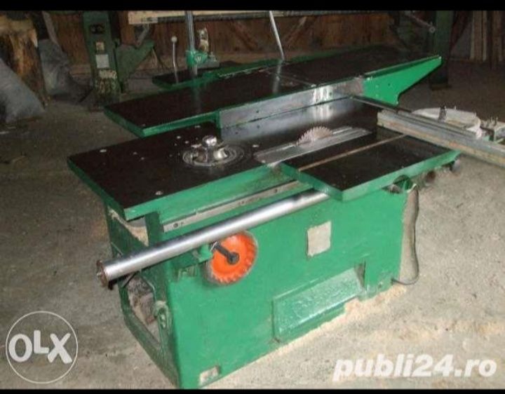 Mașină combinată pentru prelucrarea lemnului – multifuncțională