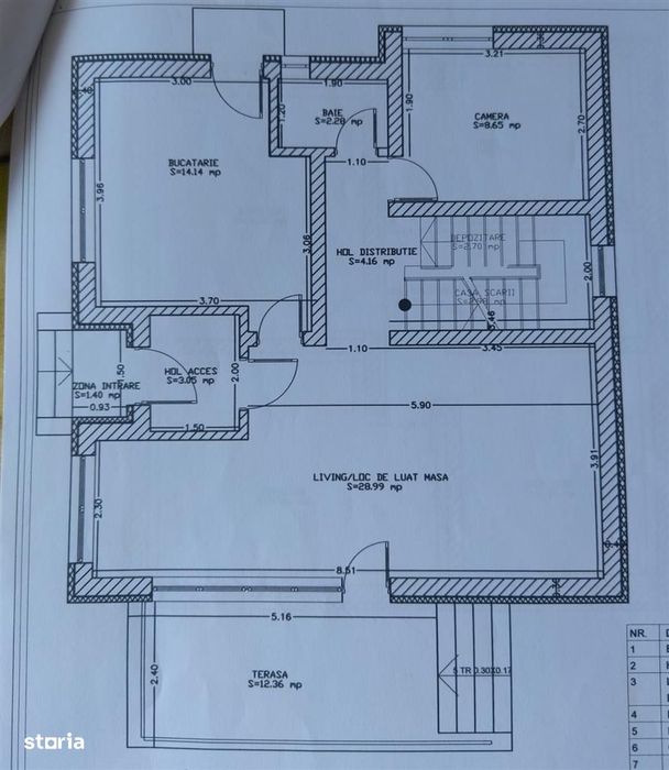 Casă individuală – 135 mp utili – teren 372 mp – 4 camere