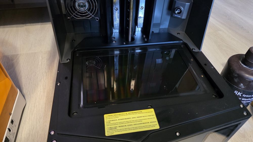 Комплект смолен SLA 3д принтер ELEGOO Saturn 16k и станция 2-в-1