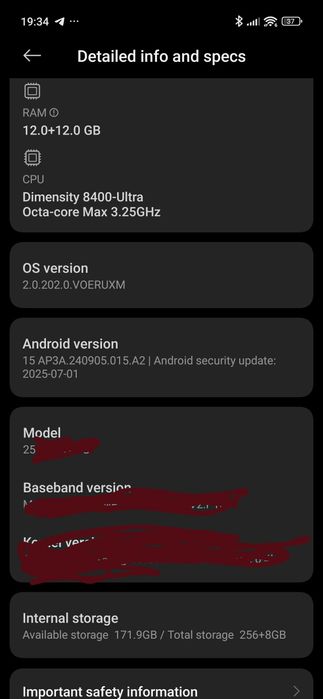 Xiaomi 15T 12/256