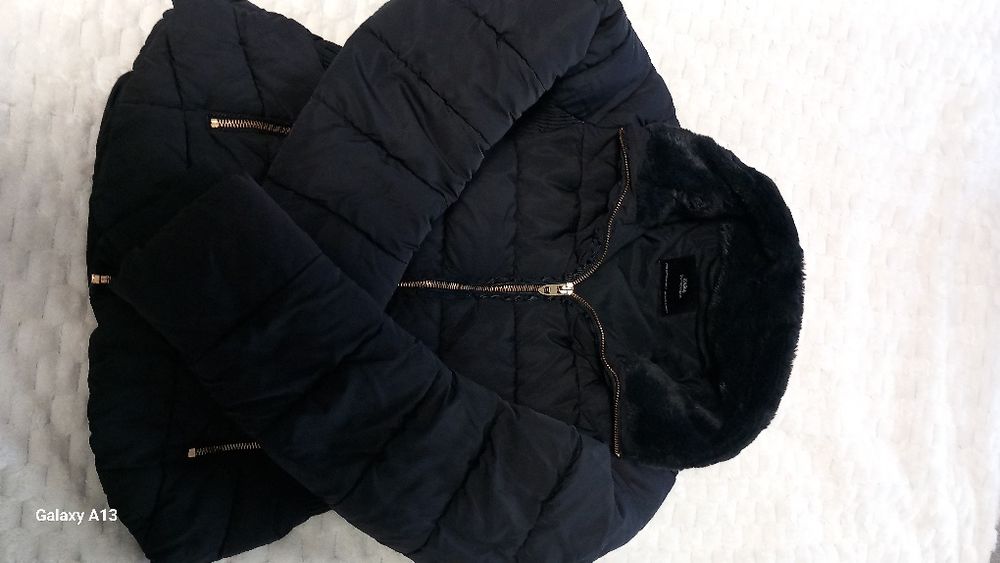 Зимно черно  яке Zara