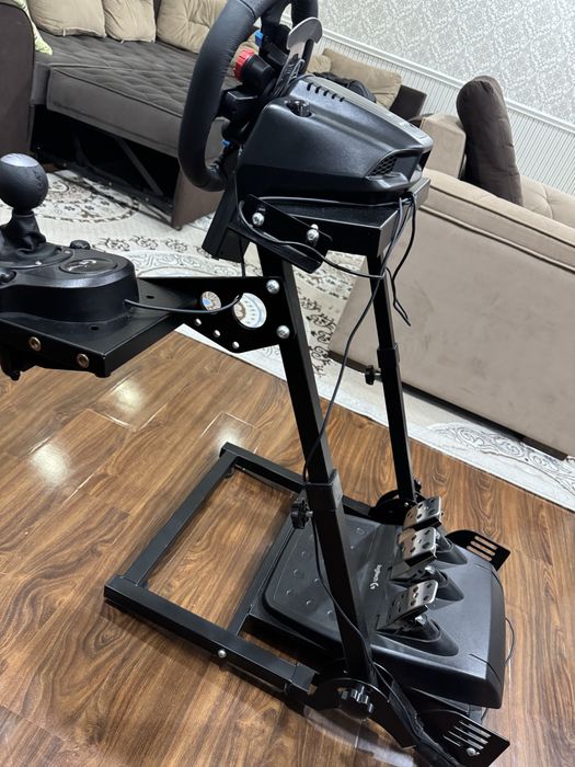 Logitech G29 руль + shifter + стойка