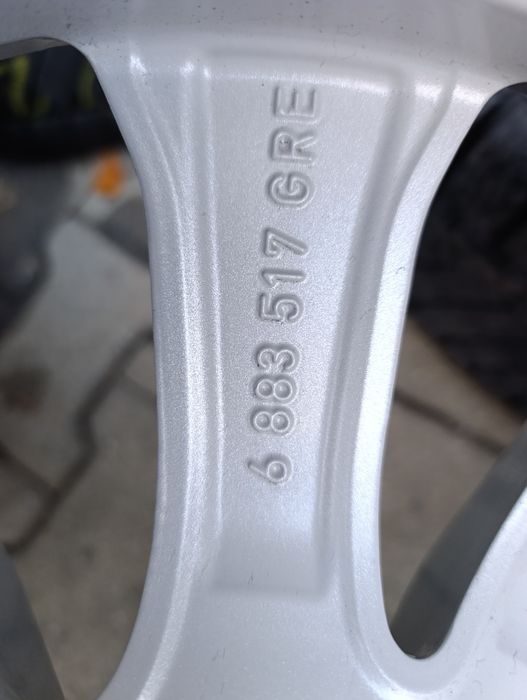 Jante originale BMW G20 G21 225 50 17 Continental iarnă 7mm dot 2023