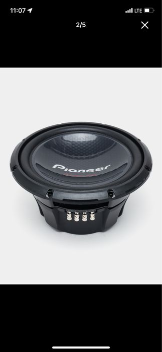 Pioneer TS-W310D4 сабвуфер 1400W 12 dyum kuchli bass