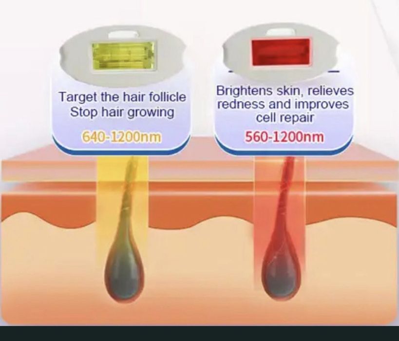 Фотоепилатор Lescol ton.