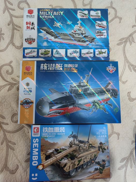 Конструкторы на возраст +6