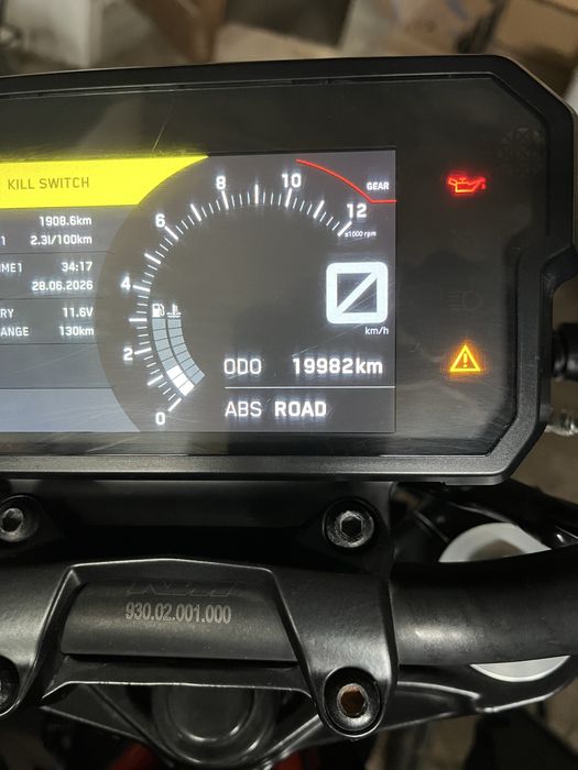Ktm Duke 125 2022 A1
