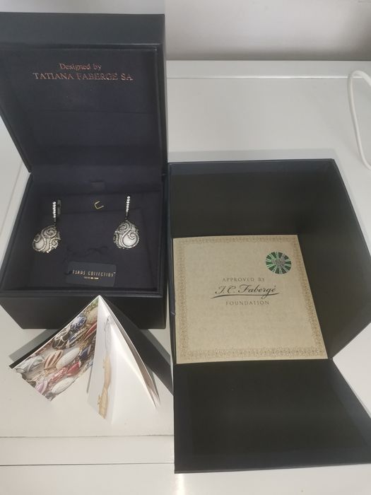 Дамски обеци FABERGE 925