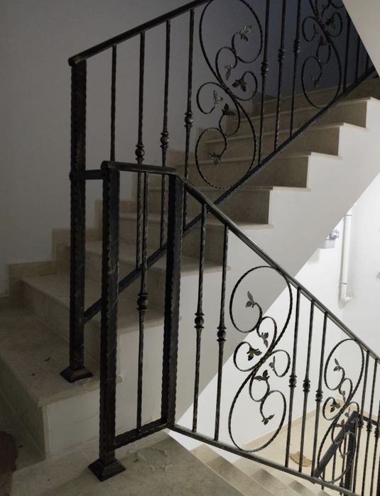 Balustrada din fier forjat