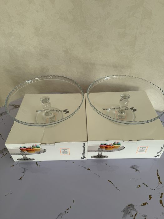 Ваза для торта 2 шт.