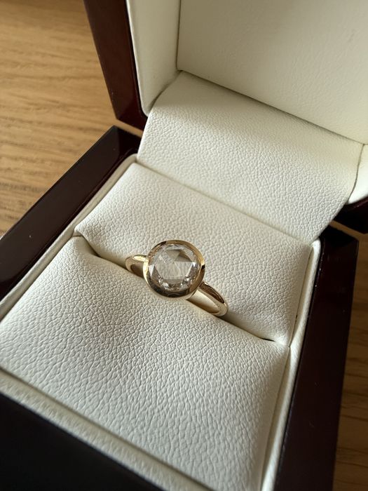 Inel diamant 1.02 carate rose cut