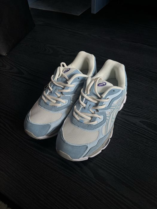 asics gel nyc cream arctic sky