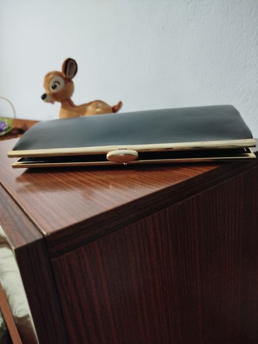 Дамска черна чанта тип клъч