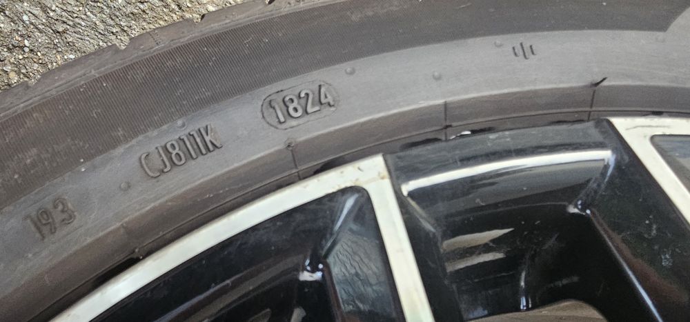 Jante Mak 17 cu anvelope