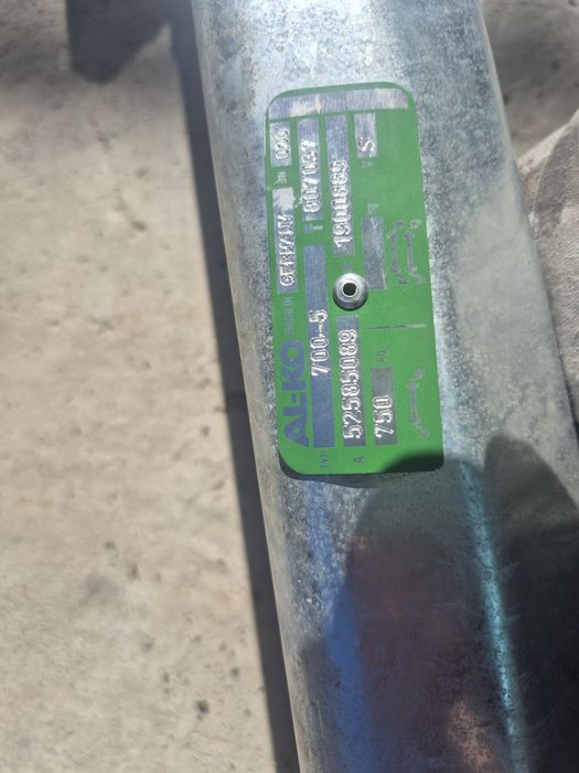 Axa Punte remorca noua 750gk