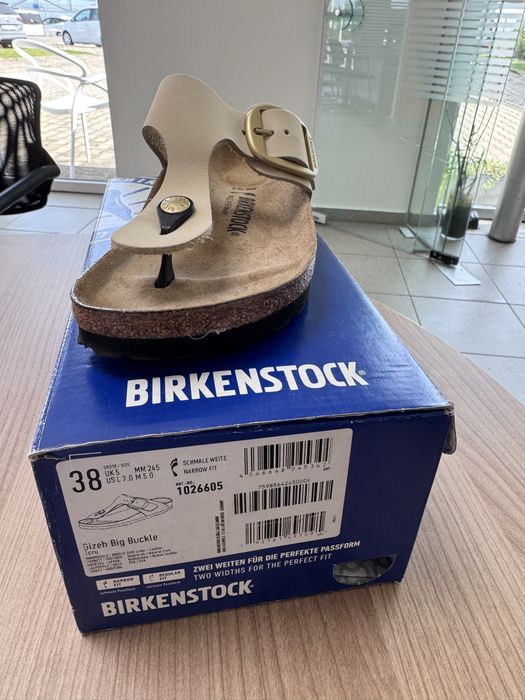 Сандали Birkenstock Gizeh Ecru
