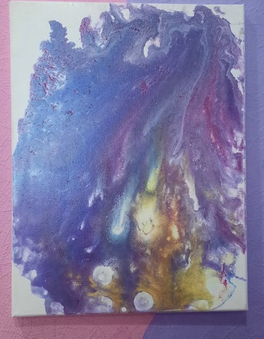 Продам картины ручной работы Fluid art