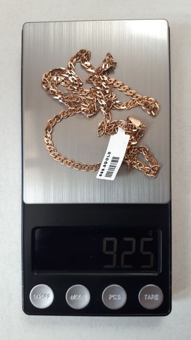 цепочка красный золото 585-п, цена указано за грам. 9.21-г.
