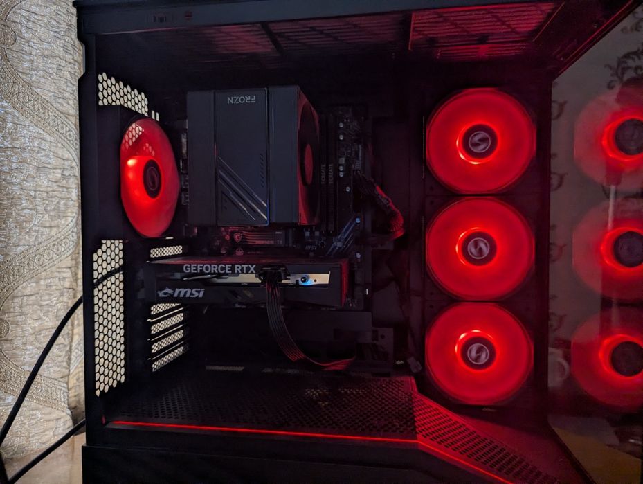 игровой пк ryzen 7500f+rtx 5050