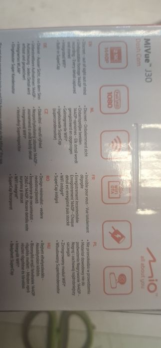 Mio Mivue j30 camera auto