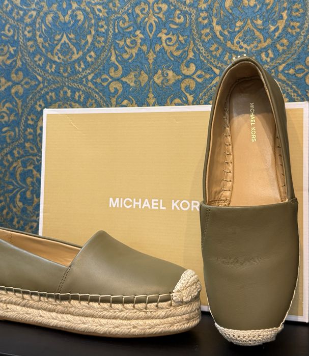 Michael Kors дамски еспадрили маслено зелен 37-39
