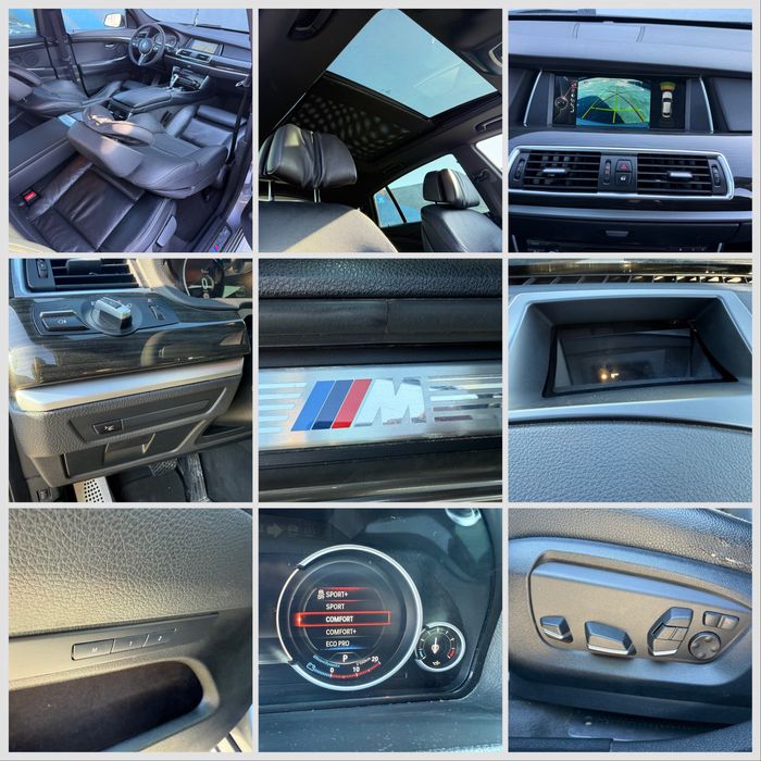 BMW seria 5 GT M Paket Facelift 184 CP Euro 6 LCi 2014 Xenon Piele Trapa Jante Head Up Bord 6WD