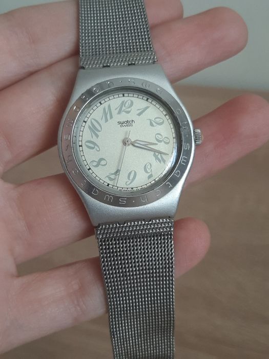Ceas Swatch Irony Lady - Aluminiu - Curea Mesh Originala