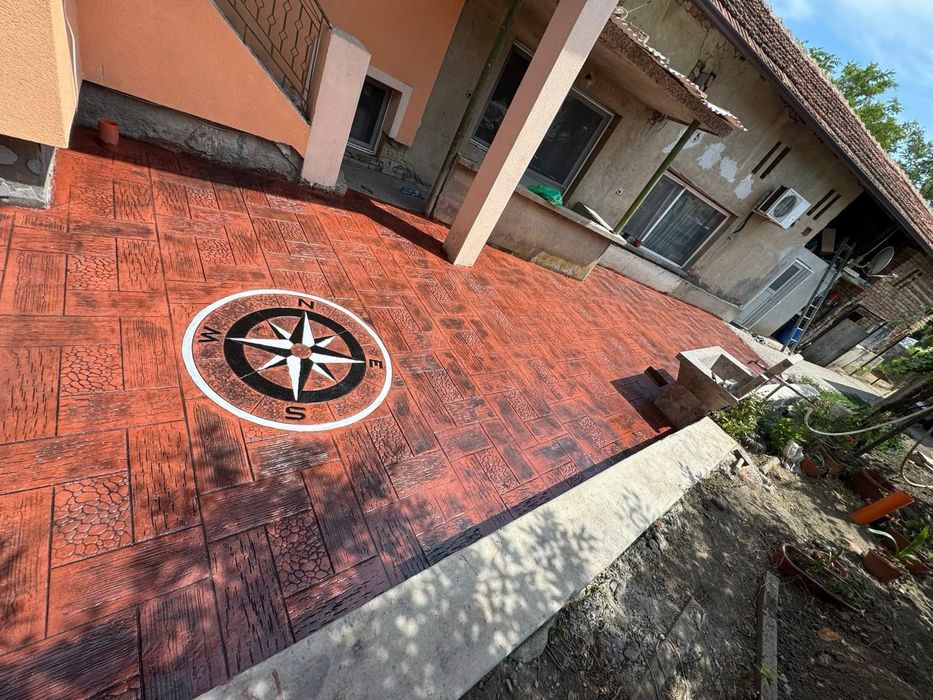 USA Щампован Бетон , ресан , шлайфан и всичко за вашия двор