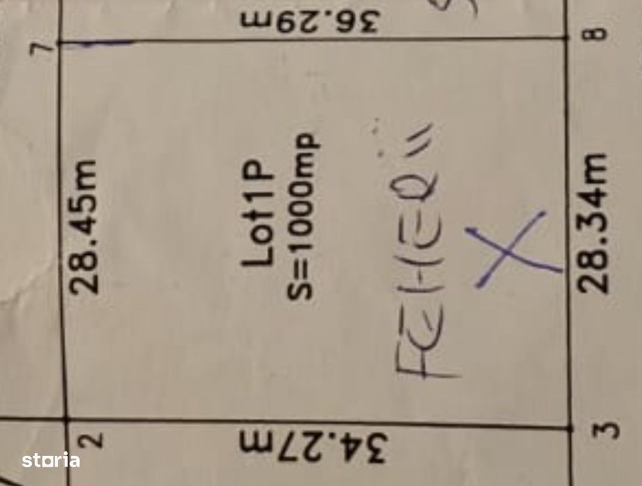 Teren intravilan pe strada Dealul Fanatelor