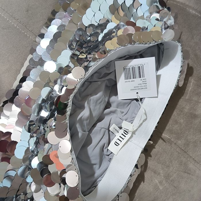 Fusta dama scurta cu paiete de ocazie deosebita noua