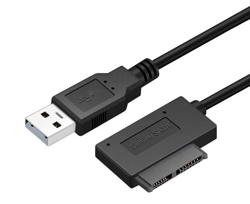 Adaptor usb la dvd laptop sata , il transforma in dvd extern