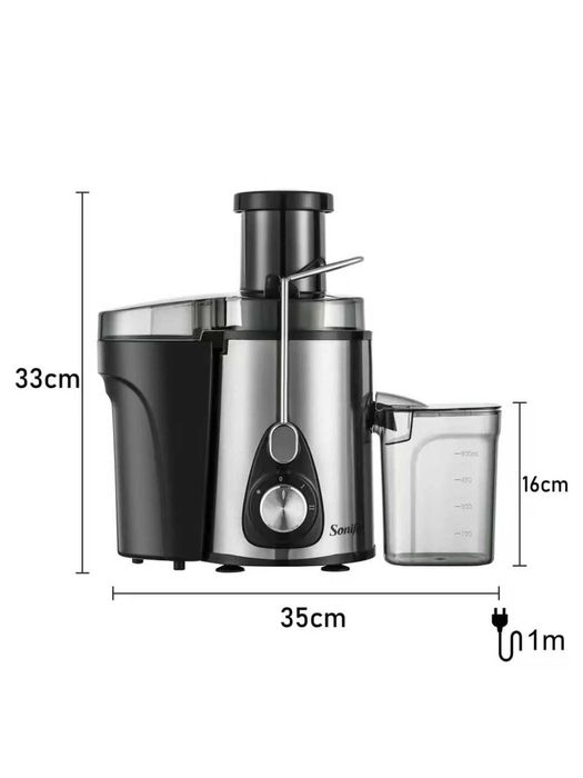 Соковыжималка Sonifer SF-5522. Sharbat chiqargich 400W, sv9
