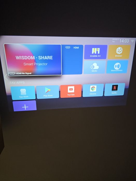 Byintek видеопроектор 4K поддръжка, Bluetooth,