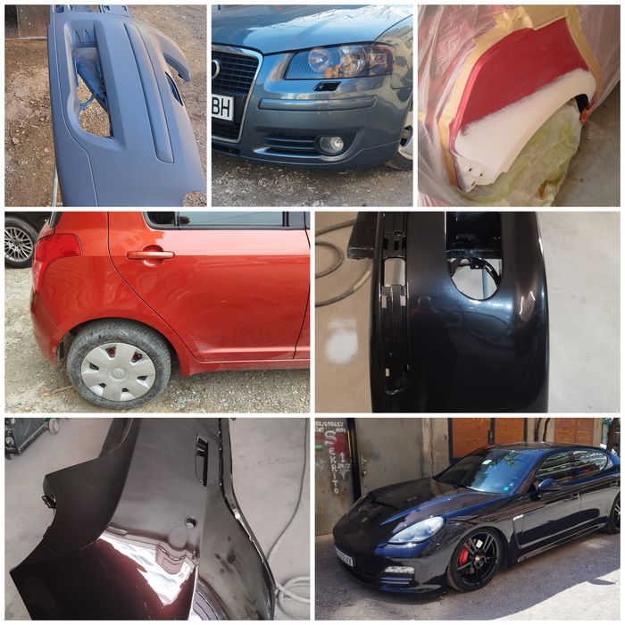 Пране,Пастиране и Боядисване на автомобили.