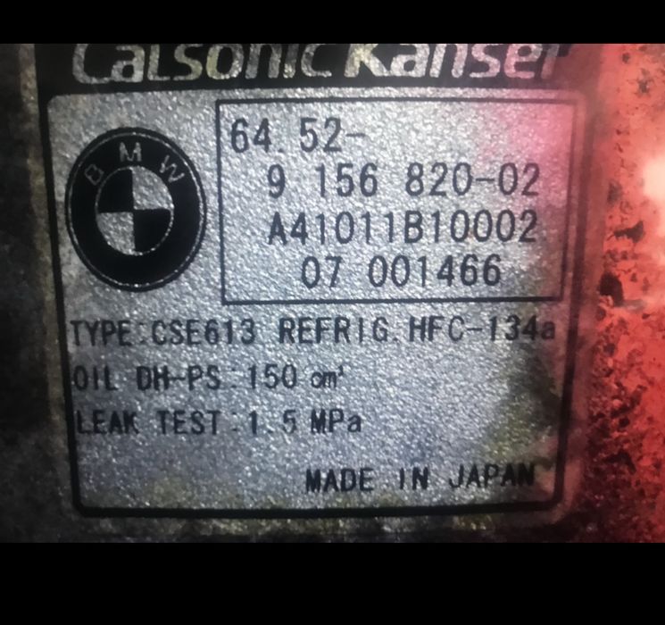 Compresor AC.BMW N43.Seria 1,3,an 2009