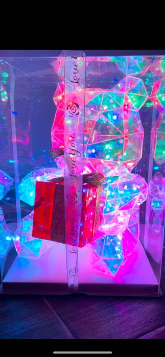 Голямо 3D Светещо Мече, Холограмна Лампа