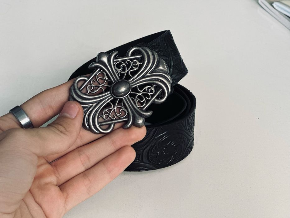 Ремень с бляшкой Chrome Hearts