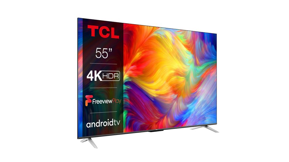 55" Смарт 4К Телевизор TCL 55HG60E, Android TV, Wi-Fi + Bluetooth