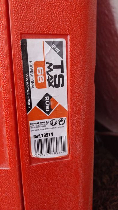Aparat de tăiat gresie și faianta profesional , Rubi TS-66 MAX, model