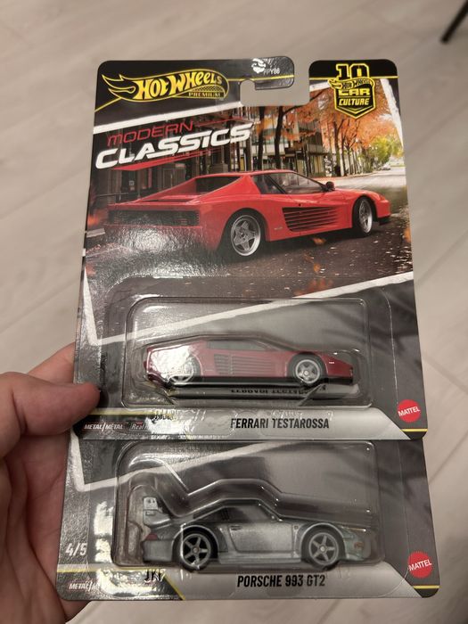Set full Ferrari/Porsche Hit Wheels