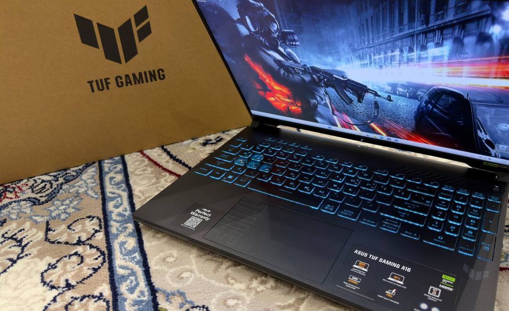 Игровой ноутбук ASUS TUF GAMING A16 Reyzn 9 7845HX/RTX4070 8гб/ОЗУ 32г