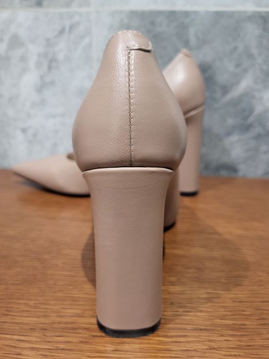 Кожанные туфли, новые, 38 размер