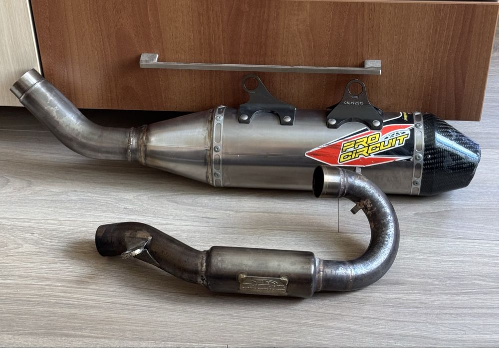 FMF Akrapovic HGS KTM HUSQVARNA ауспух генерация