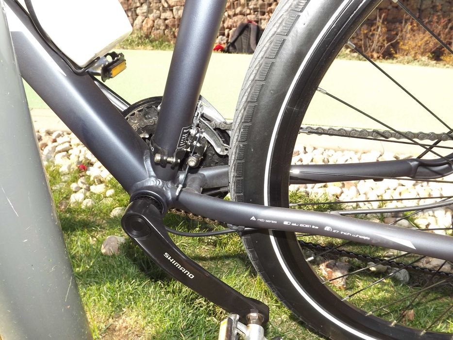 Romet 27,5cola 3/8speed shimano rock shox