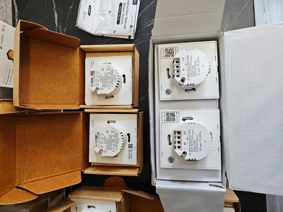 Smart Switch Matter over WiFi ,Moes,Sonoff