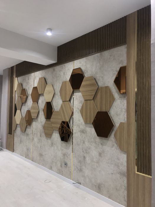 3D MDF dekor panel.